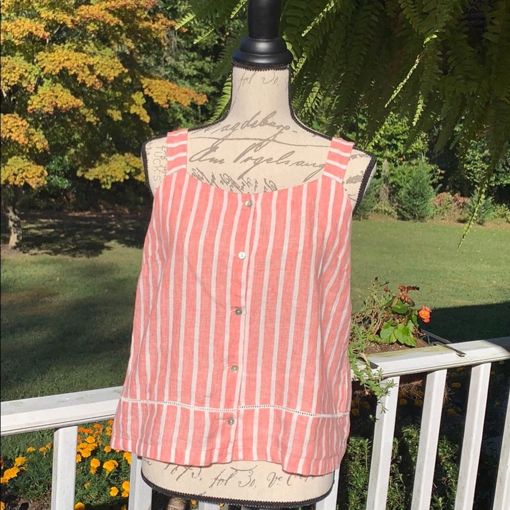 C&C California Linen Top